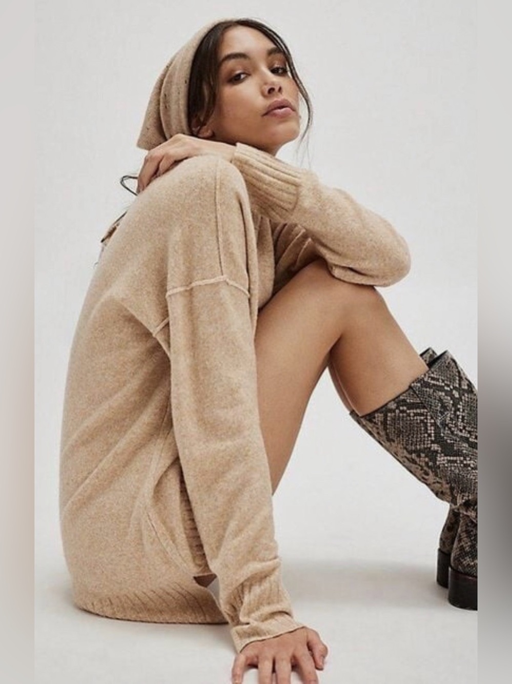 NEW Free People Phoebe Wool Blended Pullover size M